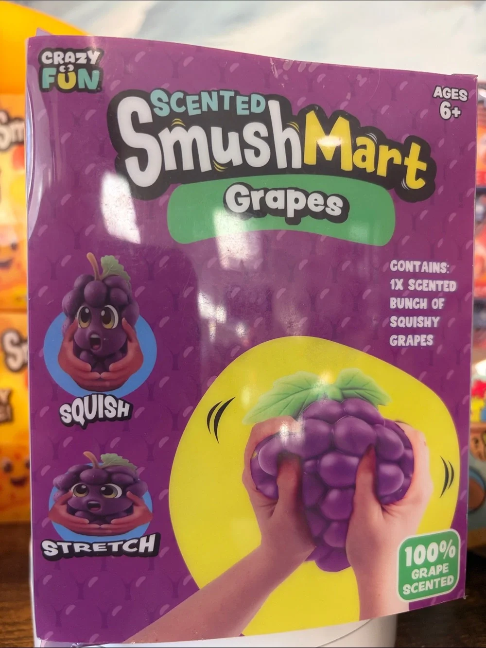 N/A squeezable grape fun
